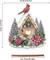 Diamond Art Painting Kit Tabletop Decoration - (Christmas Bird House)